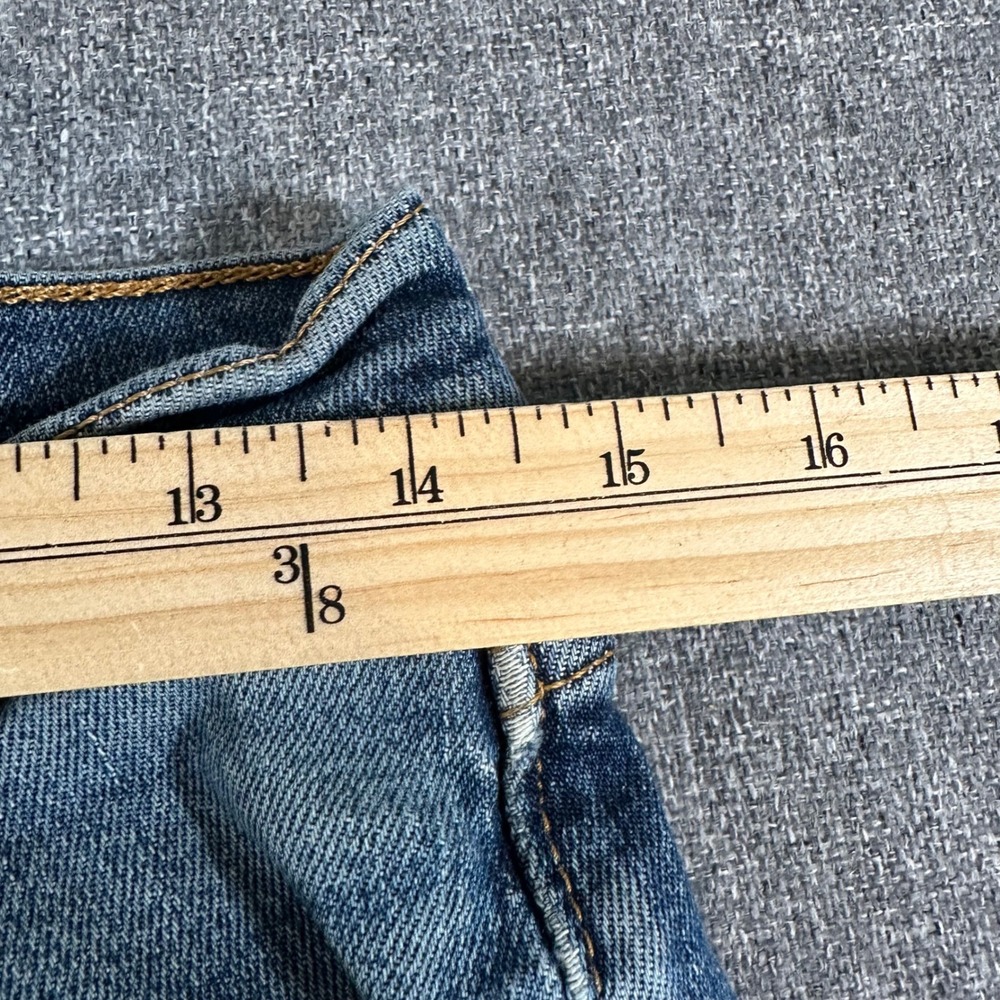 Levi's Jeans Mens 30x30 514 Straight Blue Stretch Distressed - Picture 7 of 12